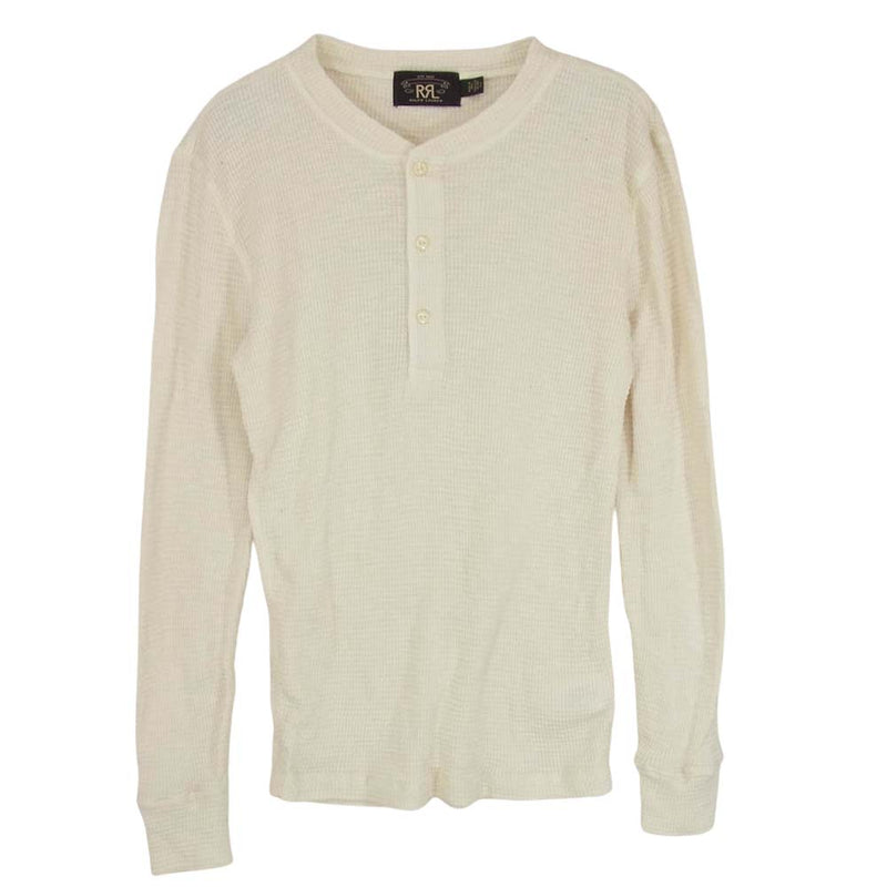 XS RRL ダブルアールエル ワッフル サーマル ヘンリーネック シャツ