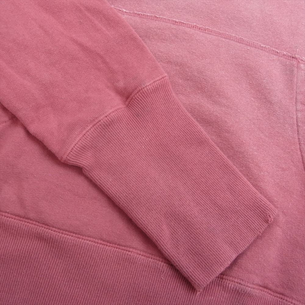 TMT ティーエムティー TSW-F2103 FLORIDA CALIFORNIA COTTON HOODIE USED加工 プルオーバー パーカー ピンク系 L【中古】