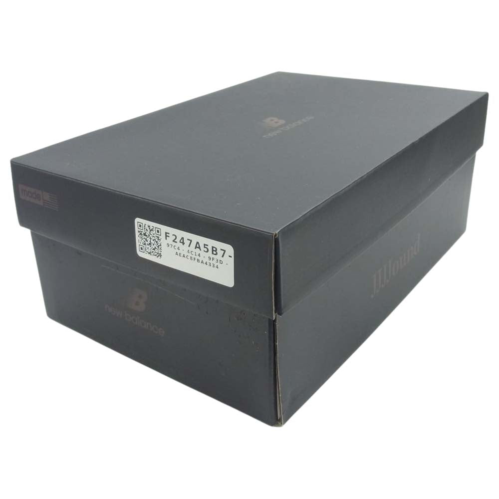 NEW BALANCE ニューバランス M990JJ3 × JJJJound ジョウンド 990V3 スエード メッシュ スニーカー ブラウン系 30cm【中古】
