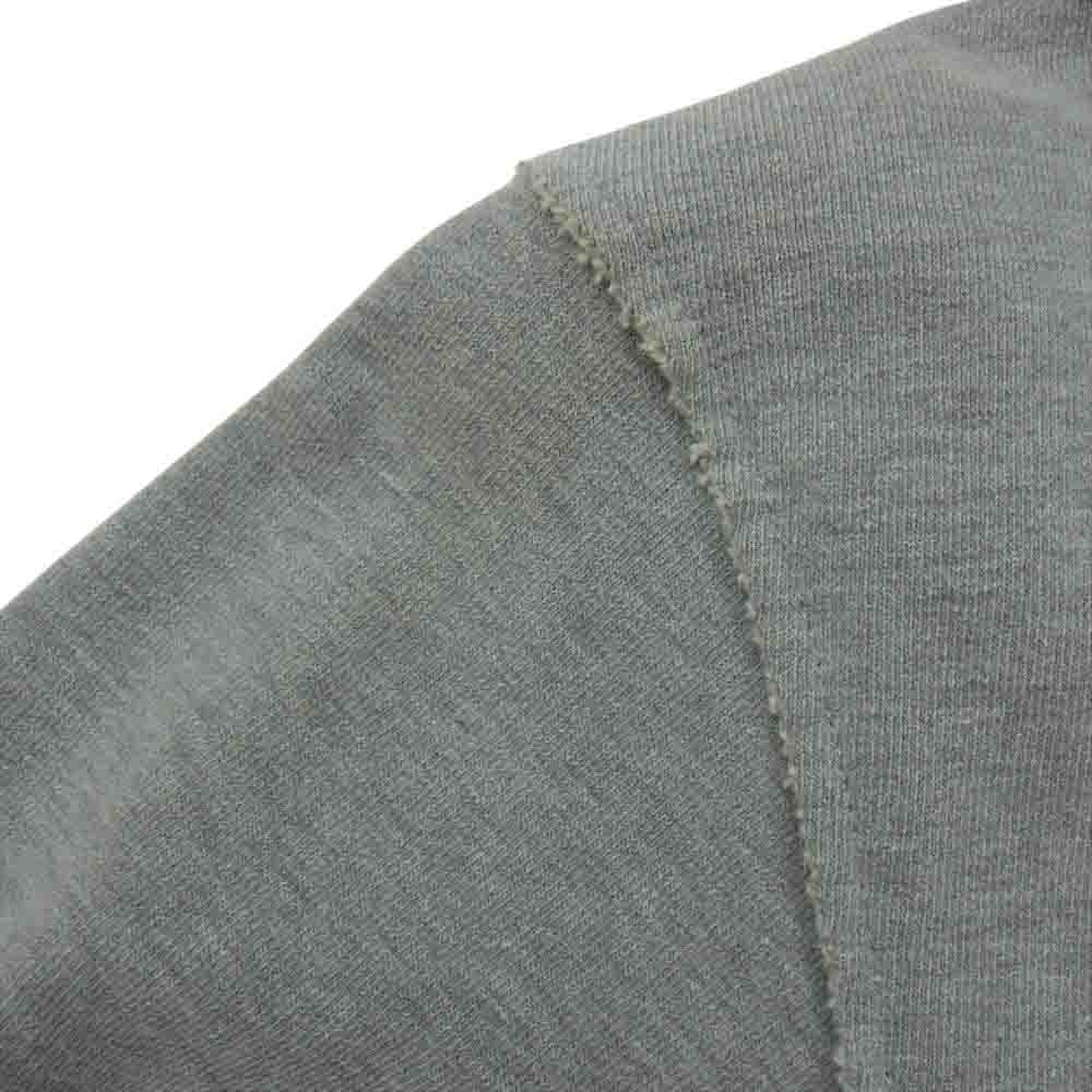 KAZUYUKI KUMAGAI ATTACHMENT カズユキクマガイアタッチメント KJ61-047 ライトハイバルキー クルーネック スウェット グレー系 1【中古】