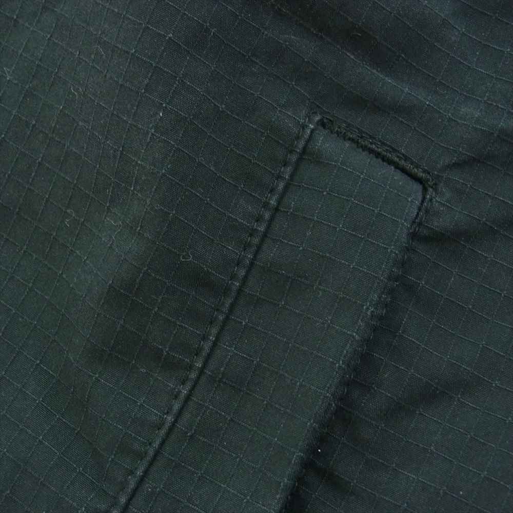 WTAPS ダブルタップス 22AW 222TQDT-JKM02 SMOCK 01 JACKET WTVUA BLACK スモック01 ジャケット リップストップ プルオーバー ジャケット ブラック系 X03【中古】