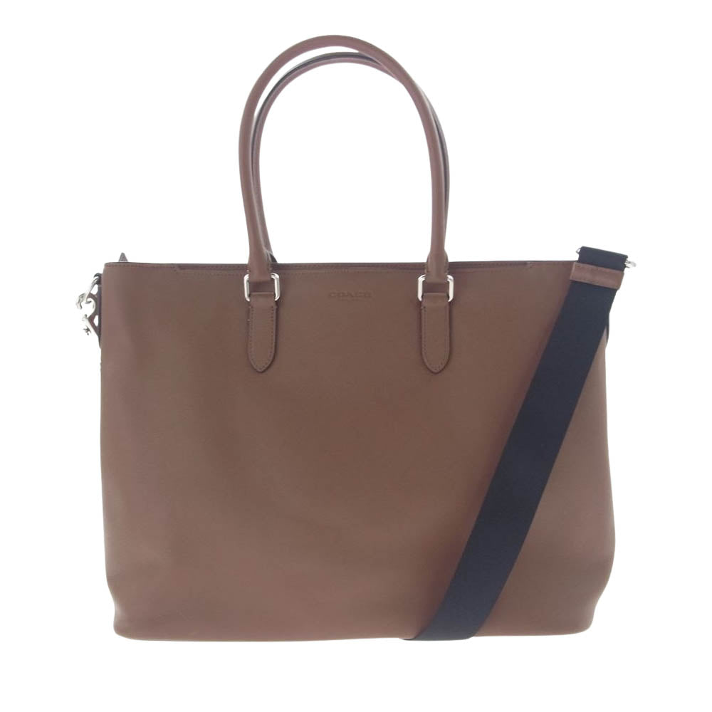 中古】COACH(コーチ) トートバッグ ブラウン レザー 中古】 コーチ 