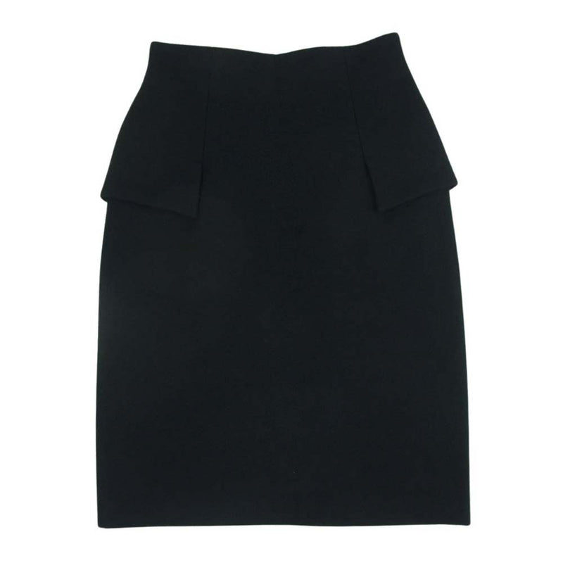 ヨウジヤマモト 黒 タイトスカート ジッパー付き ヨウジヤマモト 黒 タイトスカート ジッパー付き STAFF STYLING