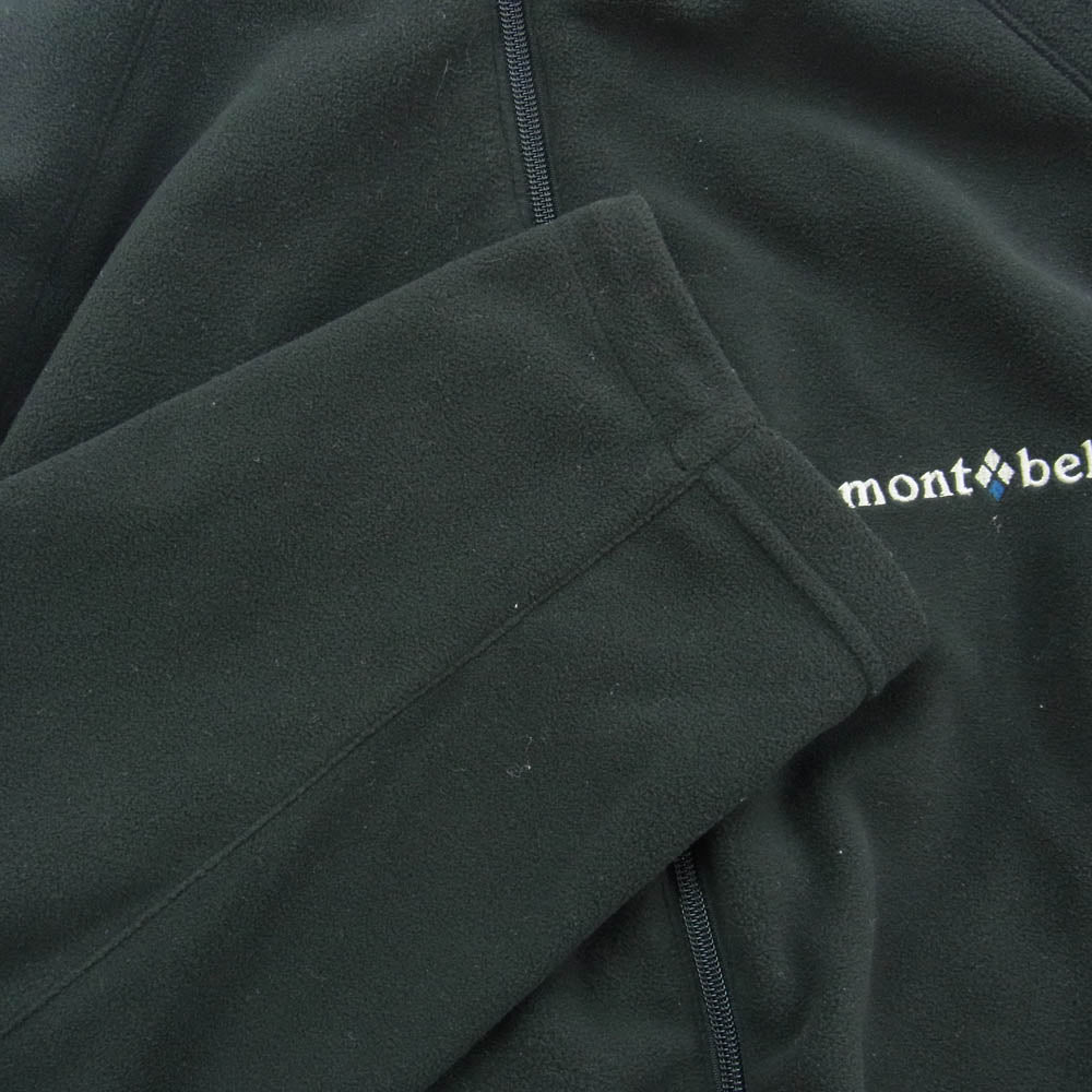 mont-bell モンベル シャミース フリース 裏地 ライナー ブラック系 XL【中古】