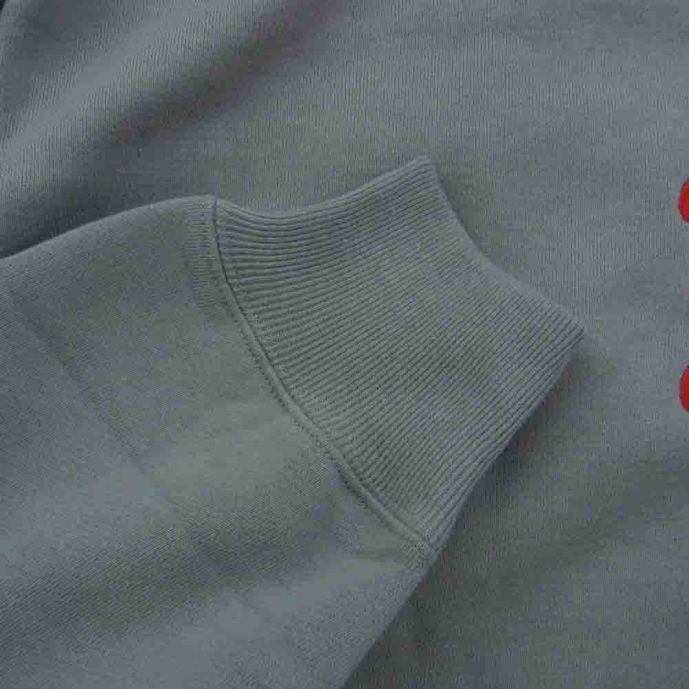 WACKO MARIA ワコマリア 24AW 24FW-WMC-SS08 MIDDLE WEIGHT SWEAT SHIRT ミドル ウェイト スウェット クルー グレー系 M【新古品】【未使用】【中古】