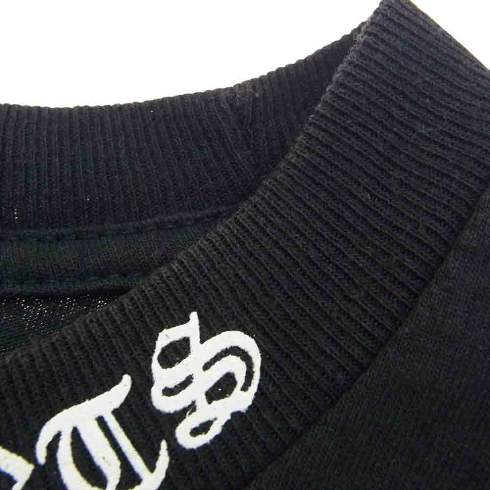 CHROME HEARTS クロムハーツ(原本無) USA CH W CROSS SSTEE CHW 半袖 クロスプリント Tシャツ ブラック系 L【中古】