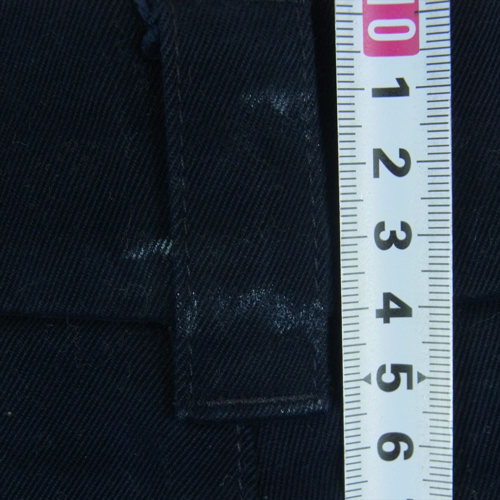 STUDIO NICHOLSON スタジオニコルソン SNM-351 Deep Pleat Volume Pant ボリューム パンツ コットン ダークネイビー系 S【中古】