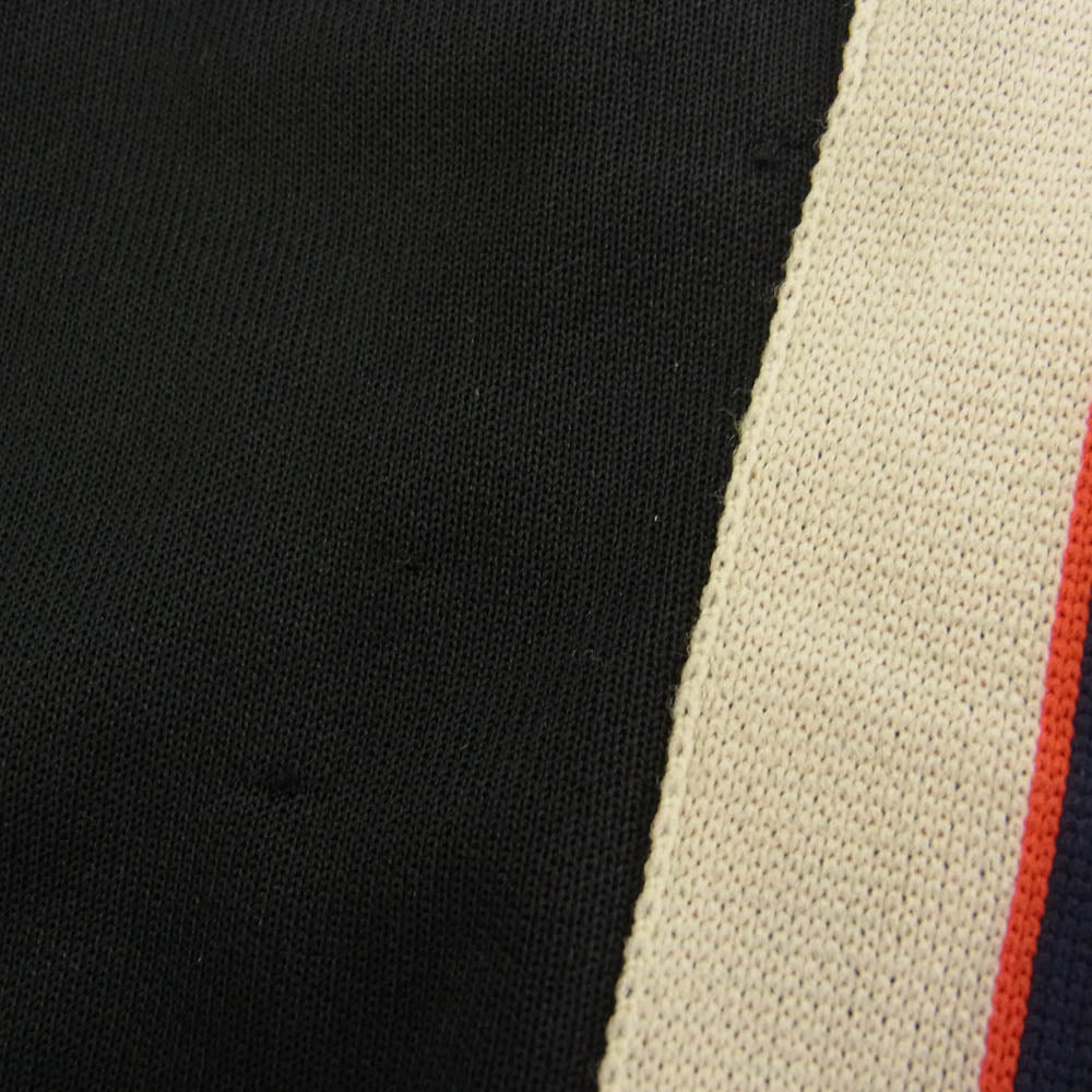 GUCCI グッチ 474635 X5T39 サイドライン ロゴ テクニカル ジャージー トラック パンツ ブラック系 S【中古】