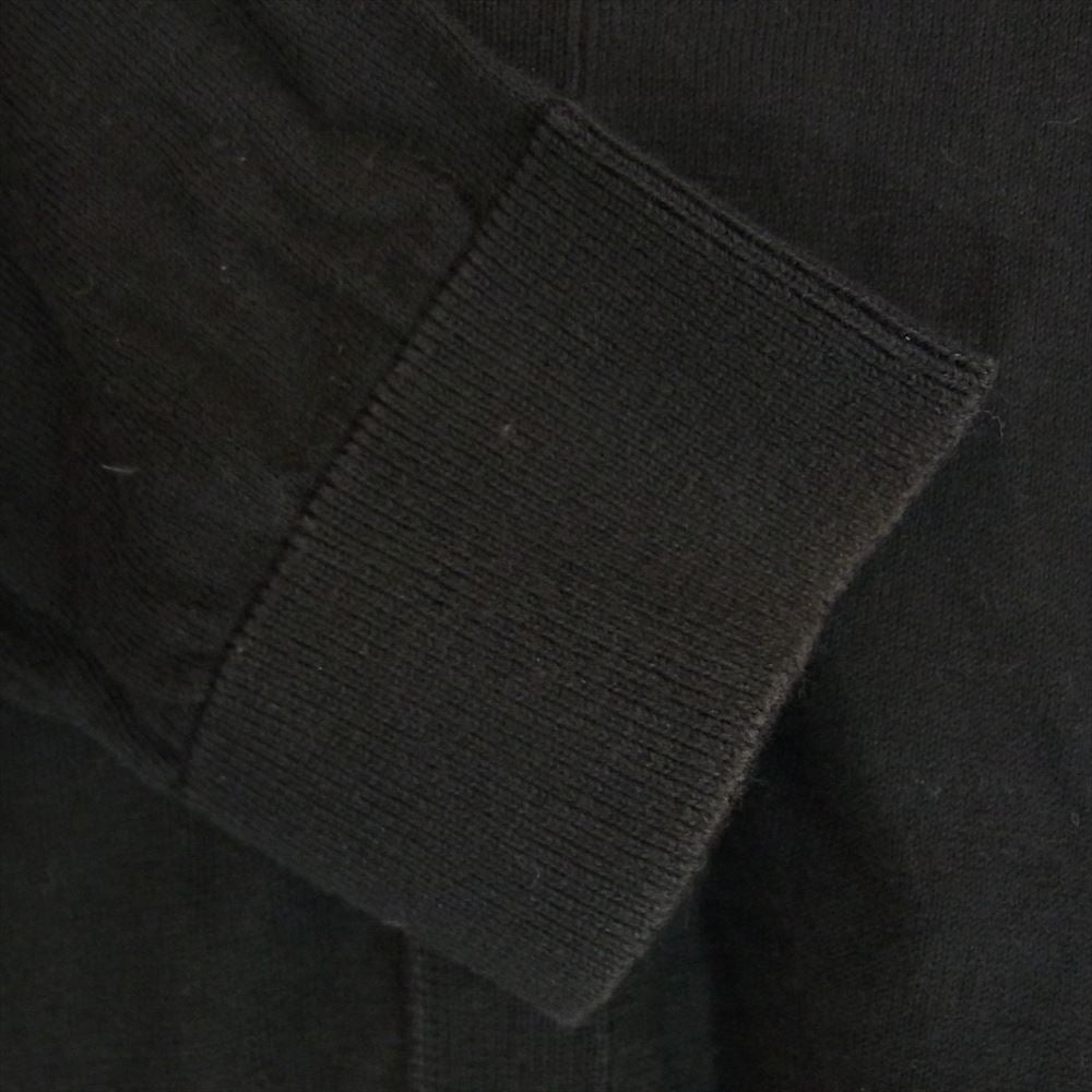 LAD MUSICIAN ラッドミュージシャン 2214-001 コットン カーディガン ブラック ブラック系 44【中古】