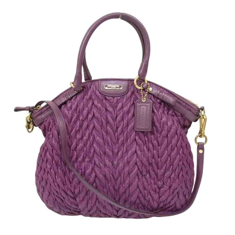COACH コーチ F18634 マディソン キルテッド キルティング 2WAY ハンド 
