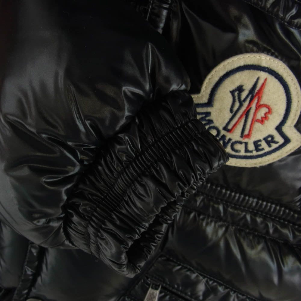 MONCLER モンクレール 41303 60 68950 国内正規品 スプレンダーズ&カンパニータグ K2 シャイニー ナイロン キルティング フーデッド ダウンジャケット ブラック系 0 【中古】