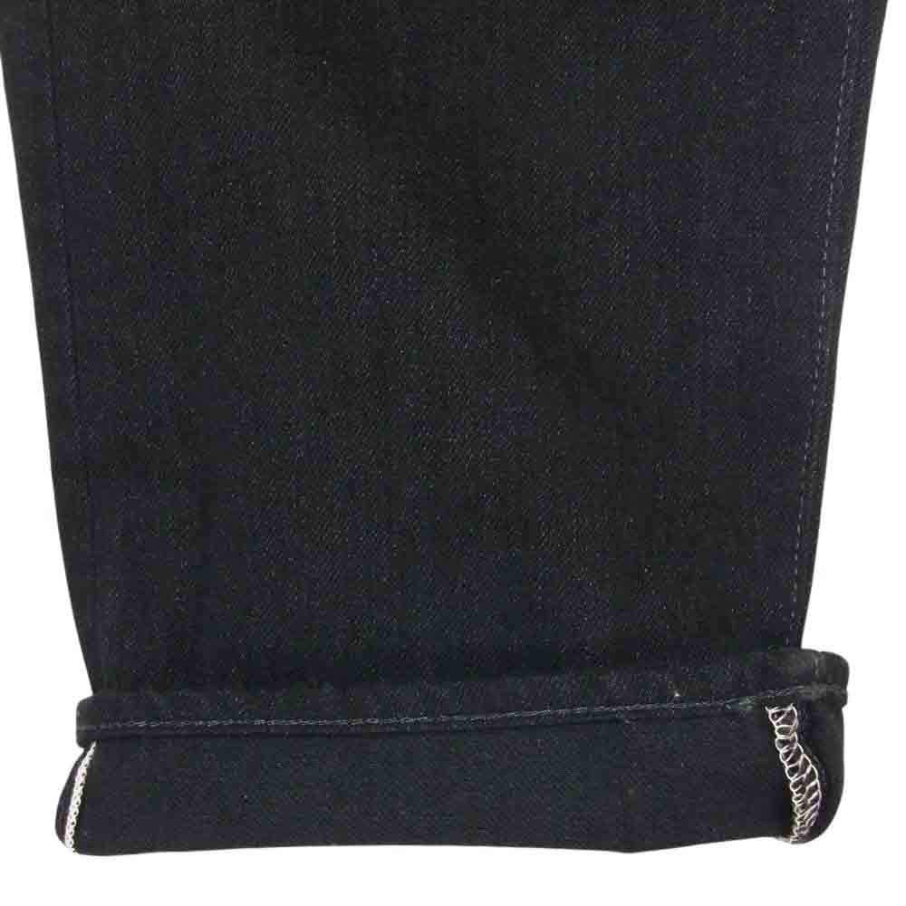 オーディナリーフィッツ セルビッチ ブラック デニム パンツ ストレート ブラック系 32【中古】