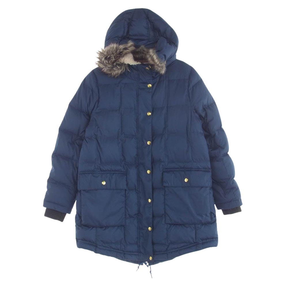 Eddie Bauer エディー・バウアー フェイク ファー フーディ ダウン 