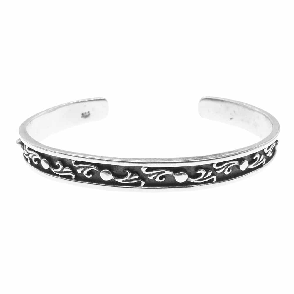 ロイヤルオーダー VERONA CUFF ヴェローナ カフ シルバー バングル 