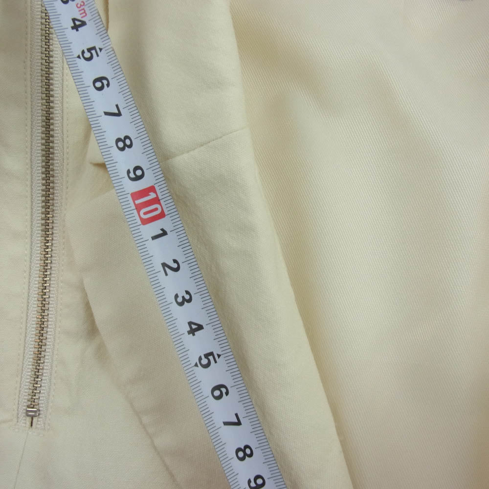 MAISON SPECIAL メゾンスペシャル 21231115301 スラッシュジップ 変形 ジャケット オフホワイト系 F【中古】