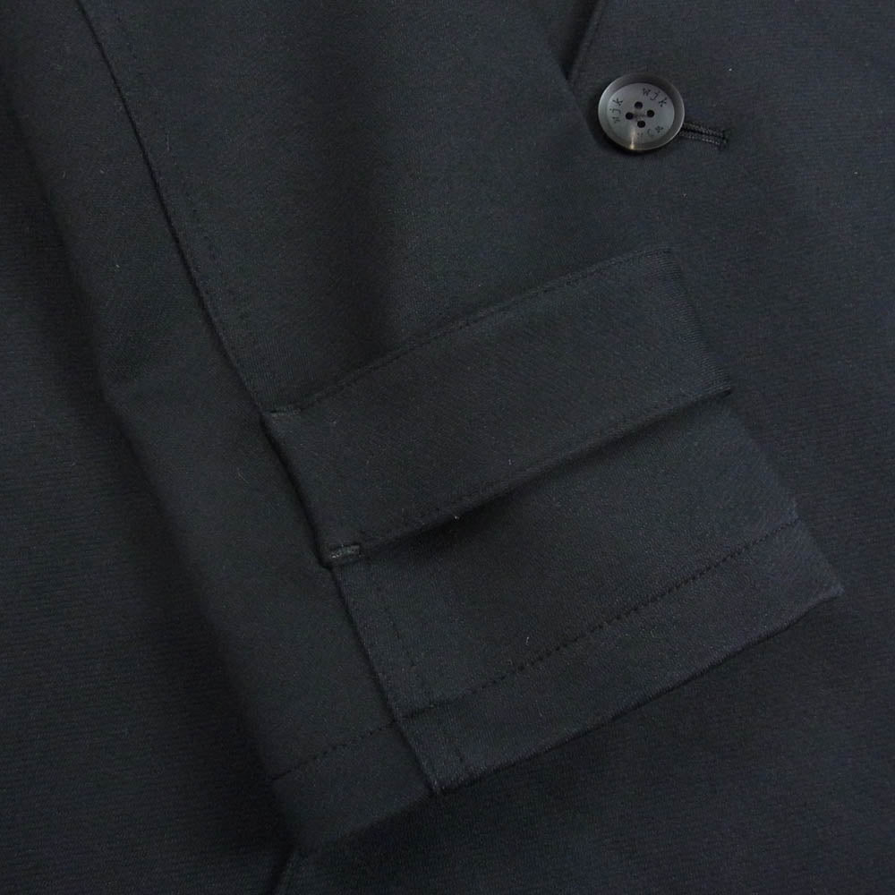 wjk ダブルジェイケイ cf82s DOWN fabric jacket coat ダウン ファブリック ジャケット コート ブラック系 L【中古】