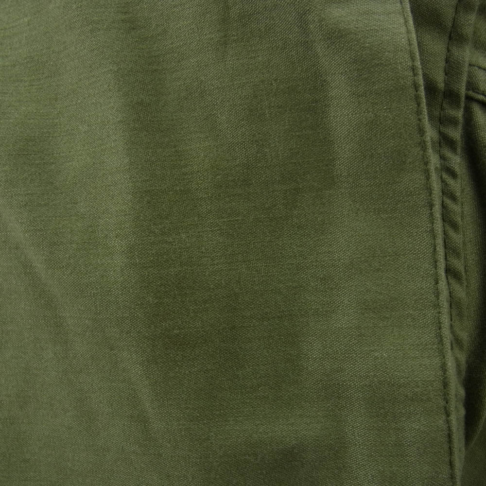 米軍 米軍実物 USA製 80s~90s M-65 フィールドジャケット フルセット キルティングライナー フード付き カーキ系 S【中古】