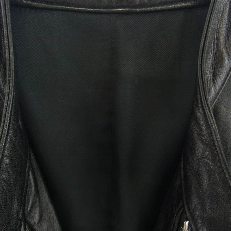 ✨極美品✨LITHIUM HOMME リチウムオム　レザー　シングルライダース LITHIUM HOMME】リチウムオム シングルライダース 40