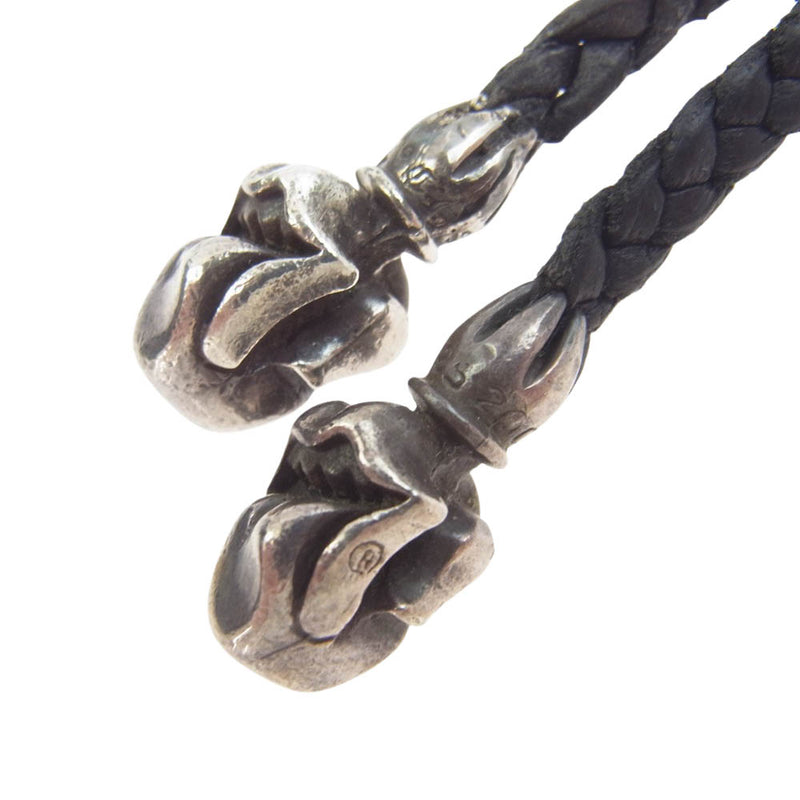 CHROME HEARTS クロムハーツ(原本無) LEATHER BRAID LIPS CHROME HEARTS クロムハーツ(原本無) LEATHER BRAID LIPS