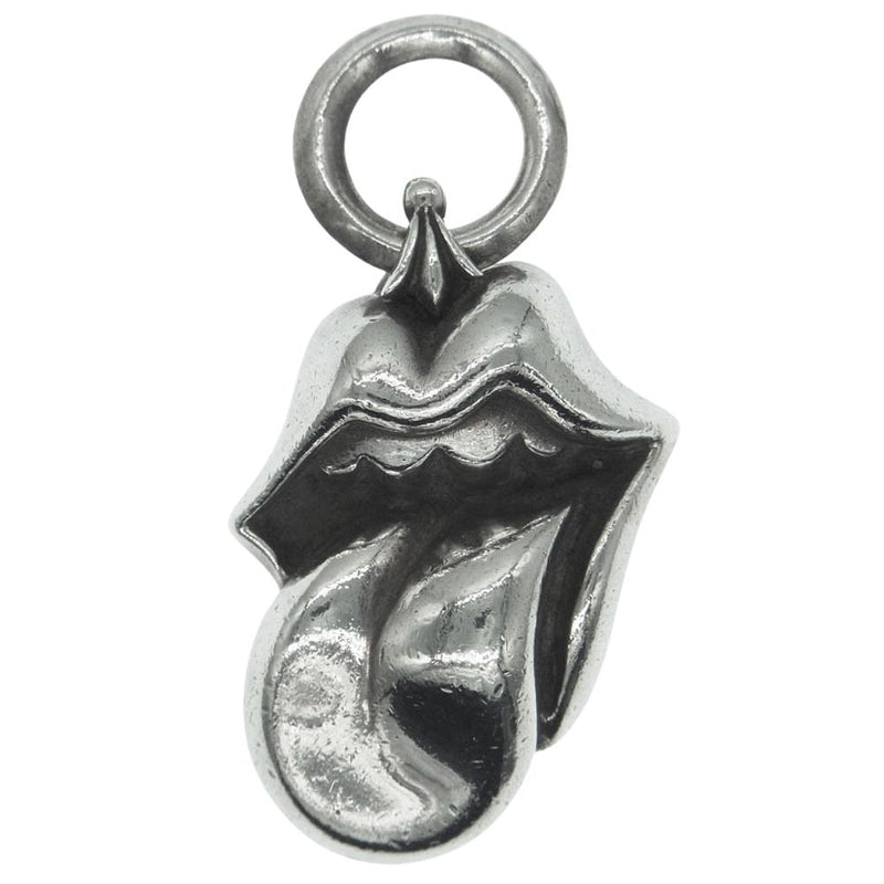 CHROME HEARTS クロムハーツ（原本無） LIPS TONGUE CHARM LIPS & TONGUE リップアンドタン チャーム  ペンダントトップ シルバー系【中古】