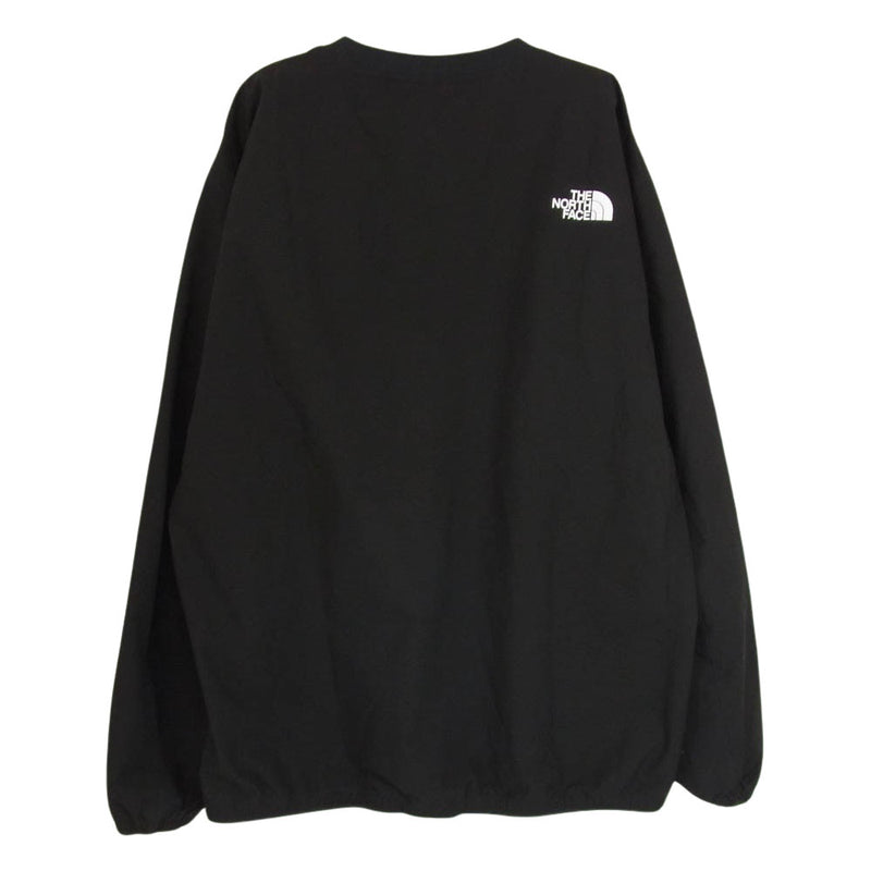 THE NORTH FACE ノースフェイス NP12082 FL Mistway Crew ミストウェイクルー プルオーバー トップス ナイロン  長袖 ブラック系 L【美品】【中古】