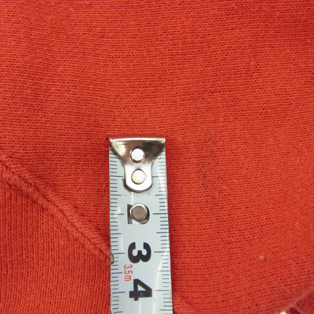 スプリングフット 60s~70s 60年代~70年代 Chi Omega プリント ラグラン スウェット トレーナー レッド系 M【中古】