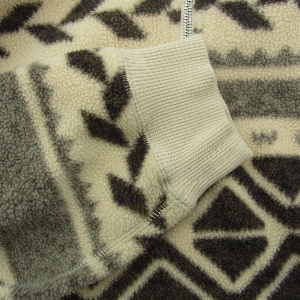 POLO RALPH LAUREN ポロ・ラルフローレン ハーフジップ ボア フリース プルオーバー ジャケット スウェット ベージュ系 L【中古】