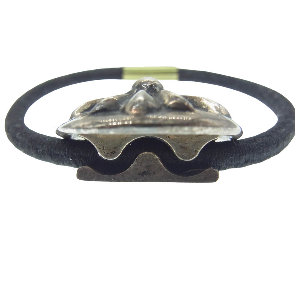CHROME HEARTS クロムハーツ(原本無) HAIRBAND クロスボールボタン ヘアゴム コンチョ【中古】