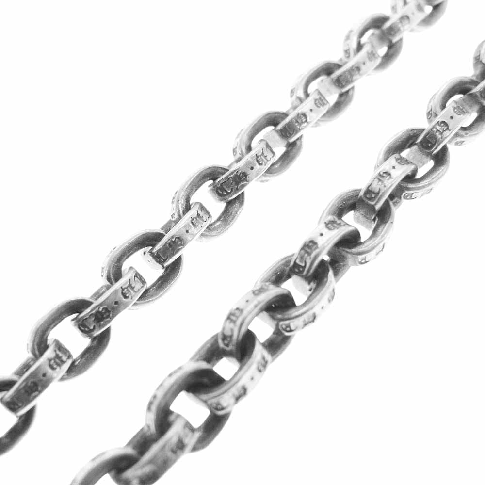 CHROME HEARTS クロムハーツ(原本無) PAPER CHAIN ペーパーチェーン ネックレス 20inch 20インチ シルバー系【中古】