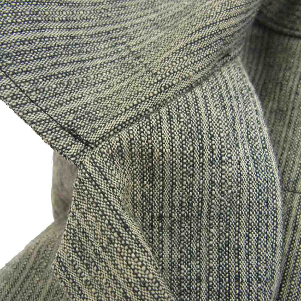 BY GLADHAND バイグラッドハンド 長袖 シャツ バック 刺? グレー系 S【中古】