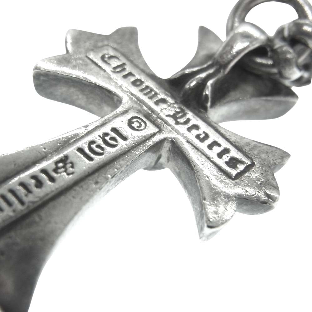 CHROME HEARTS クロムハーツ(原本無) 20inch #1 CRSBL CHN SML CH CRS クロスボールチェーン スモールCHクロス ネックレス 20インチ【中古】