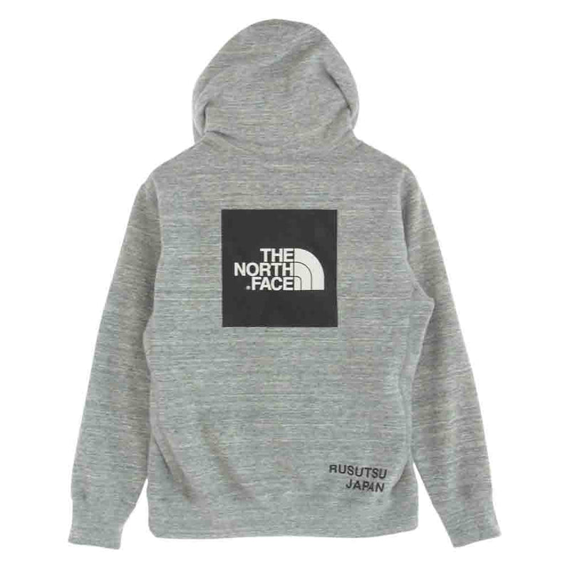 THE NORTH FACE ノースフェイス NT61851R RUSUTSU HOODIE ルスツ直営店 限定モデル プルオーバー  スウェットパーカー グレー系 M【極上美品】【中古】