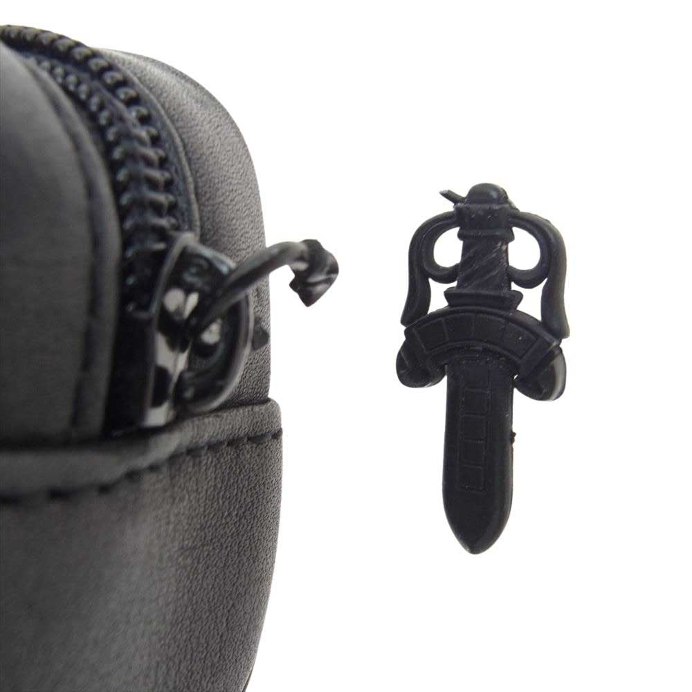 CHROME HEARTS クロムハーツ(原本無) GITTIN ANY?-II BSフレアテンプル 裏CHクロス総柄 眼鏡 メガネ アイウェア フレーム:ダークブラウン系 56□16 【中古】