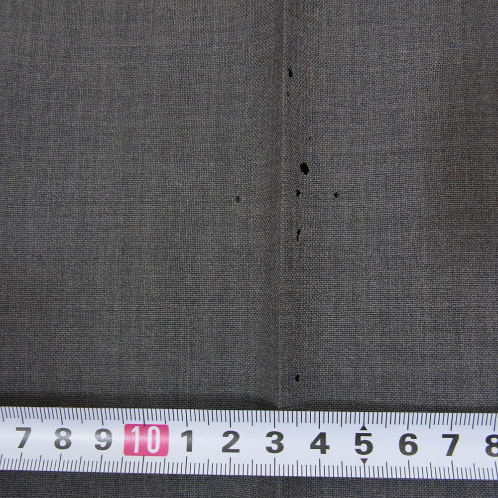 Brooks Brothers ブルックスブラザーズ Racquet Club センタープレス ウール ワイドストレート トラウザー スラックスパンツ グレー系 33【中古】