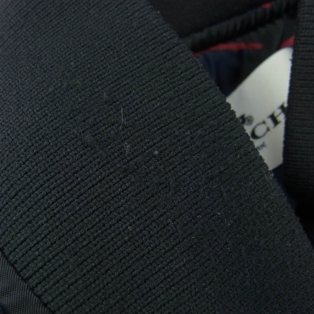 COACH コーチ 1602-33790 MA-1 フライト ジャケット ブラック系 M【中古】