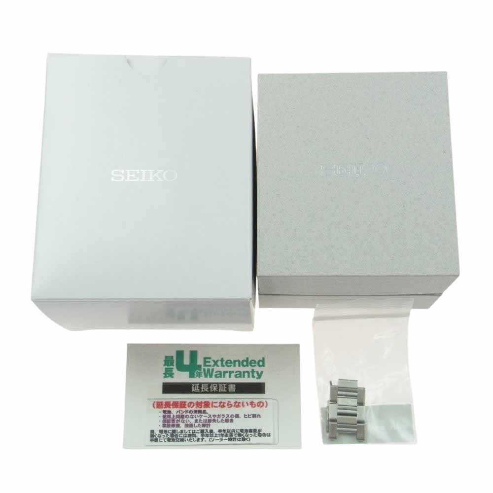 SEIKO セイコー SBDL107 SPEEDTIMER スピードタイマー プロスペックス ソーラー 腕時計 ウォッチ シルバー系【中古】