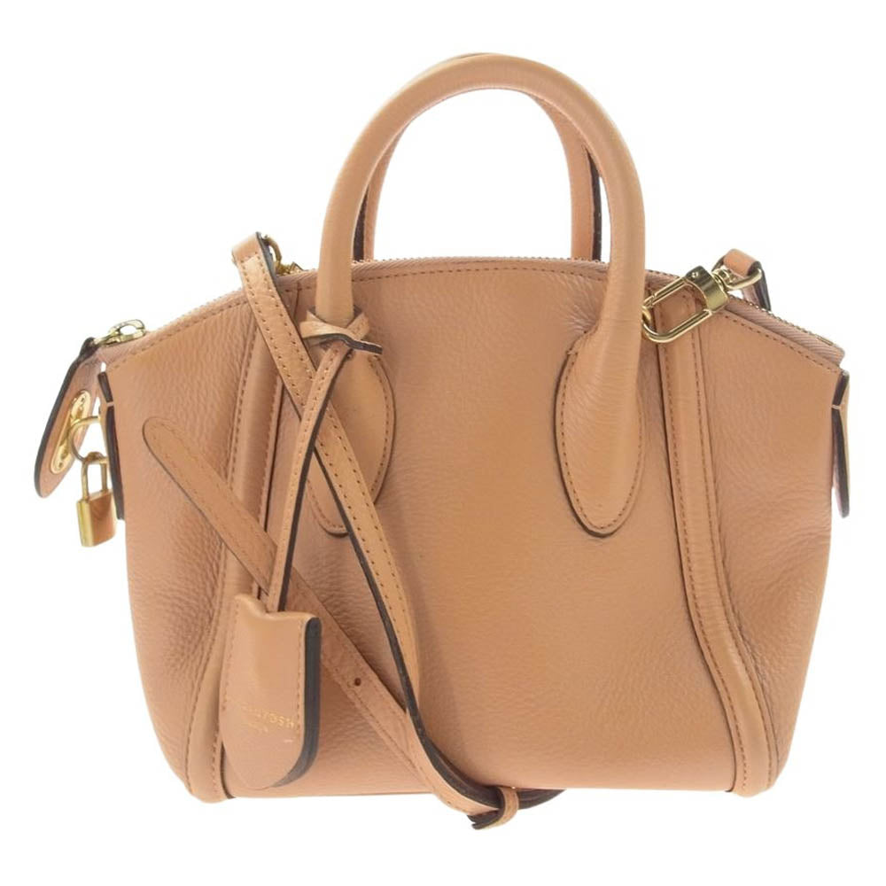 Mackintosh マッキントッシュ 2WAY レザー ショルダー バッグ サーモン 