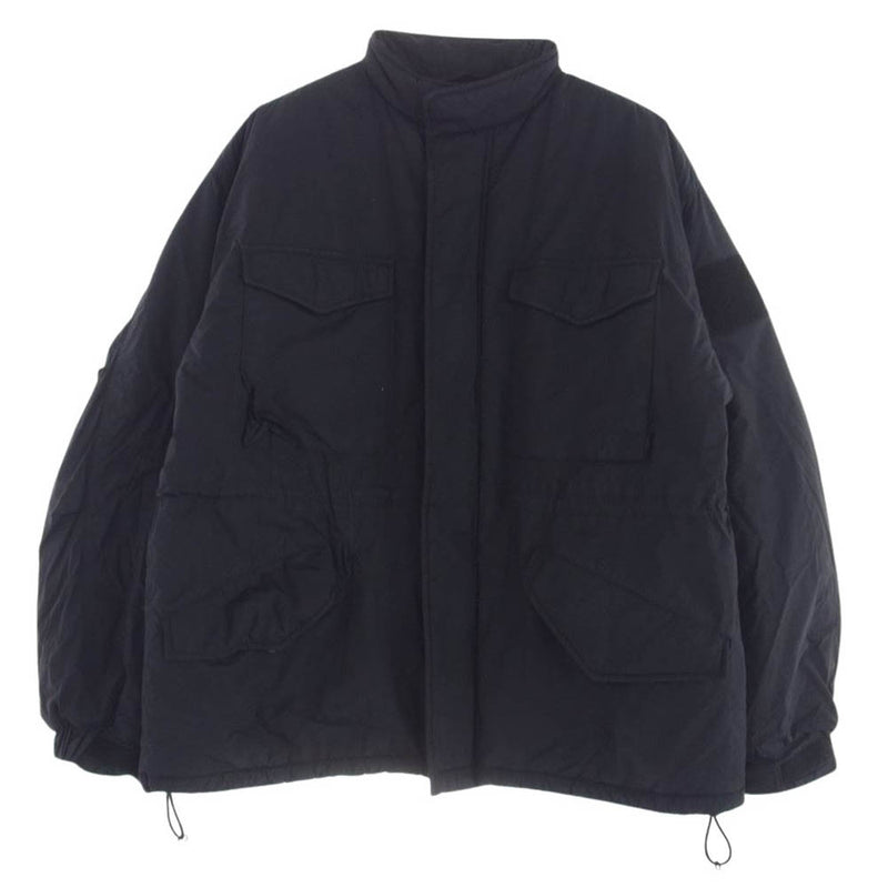 CHALLENGER チャレンジャー 19AW CLG-JK 019-011 TECHNICAL YACHT JACKET M-65 タイプ 中綿  ジャケット ブラック系【中古】