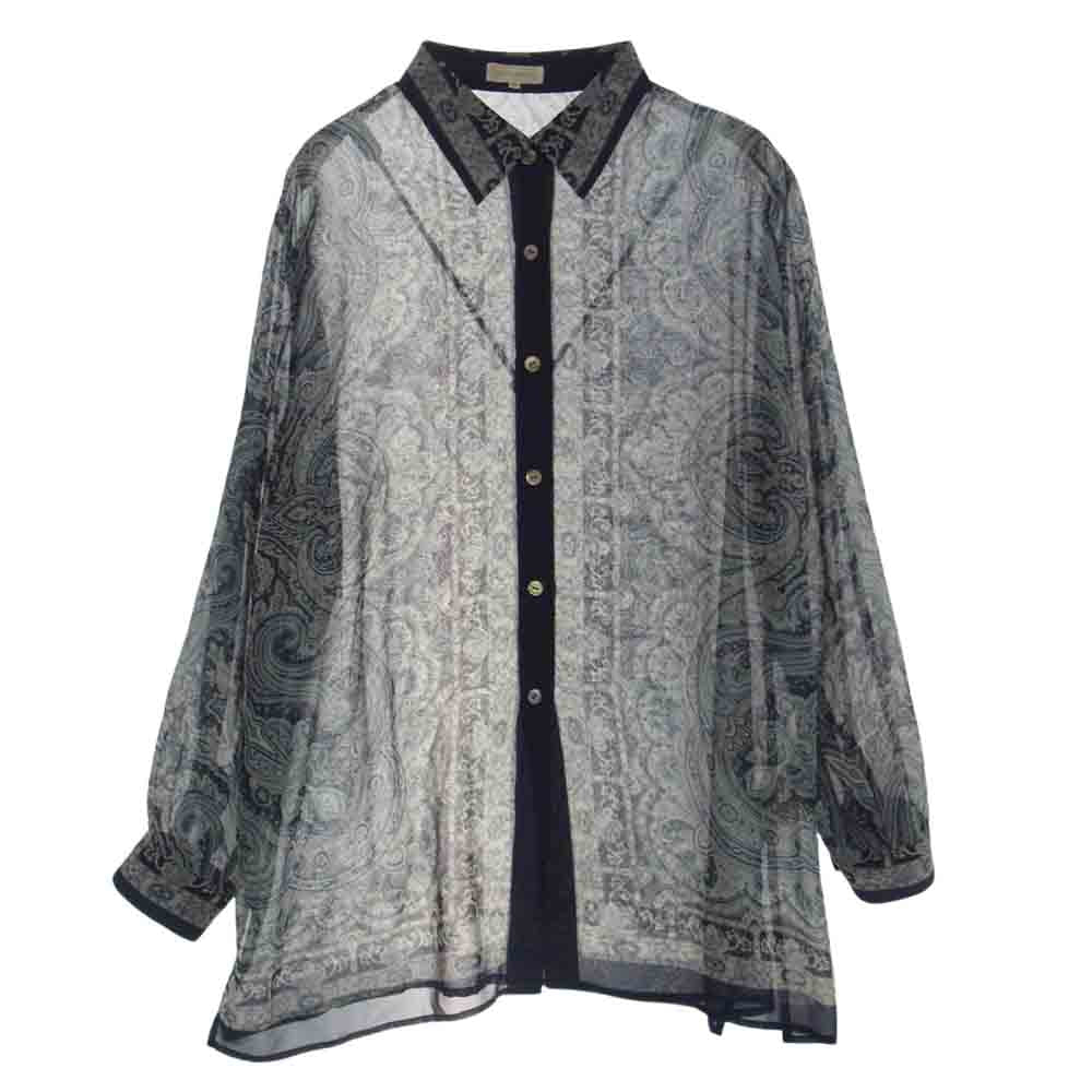 BURBERRY バーバリー FEB55-466 Burberrys シースルー ペイズリー柄 