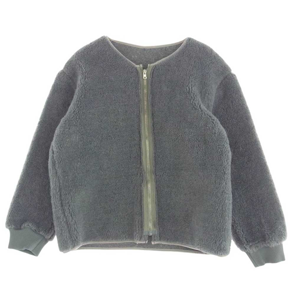 チェコ軍 ミリタリー ジップアップ ボア ライナー ジャケット グレー系 