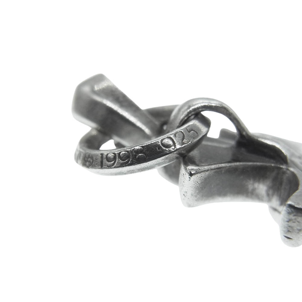 CHROME HEARTS クロムハーツ(原本無) CRS SML W BALE スモール CH クロス w/ベイル ペンダントトップ シルバー系【中古】