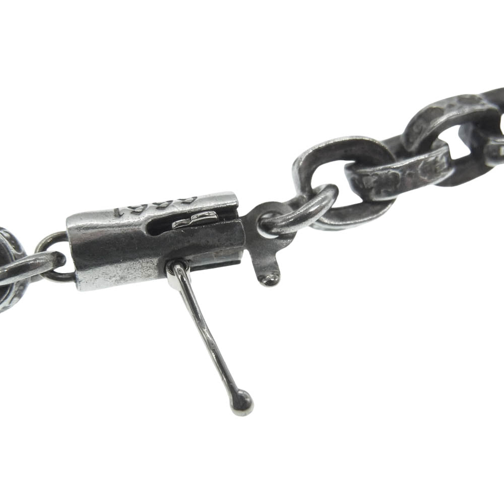 CHROME HEARTS クロムハーツ(原本無) 20inch PAPER CHAIN ペーパーチェーン ネックレス 20インチ シルバー系【中古】
