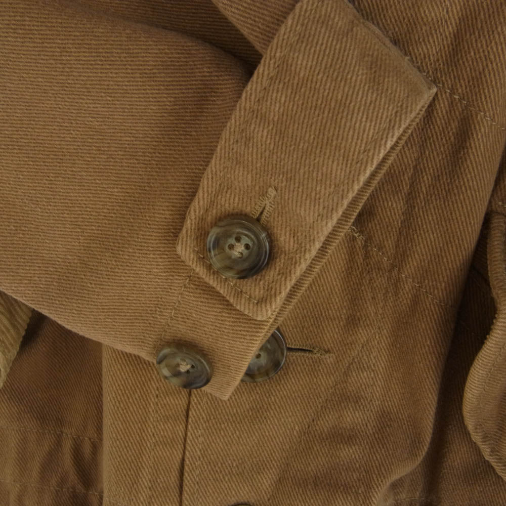 Engineered Garments エンジニアードガーメンツ Highland Parka Cotton Double Cloth ハイランド パーカー コットン ダブルクロス ブラウン系 S【中古】