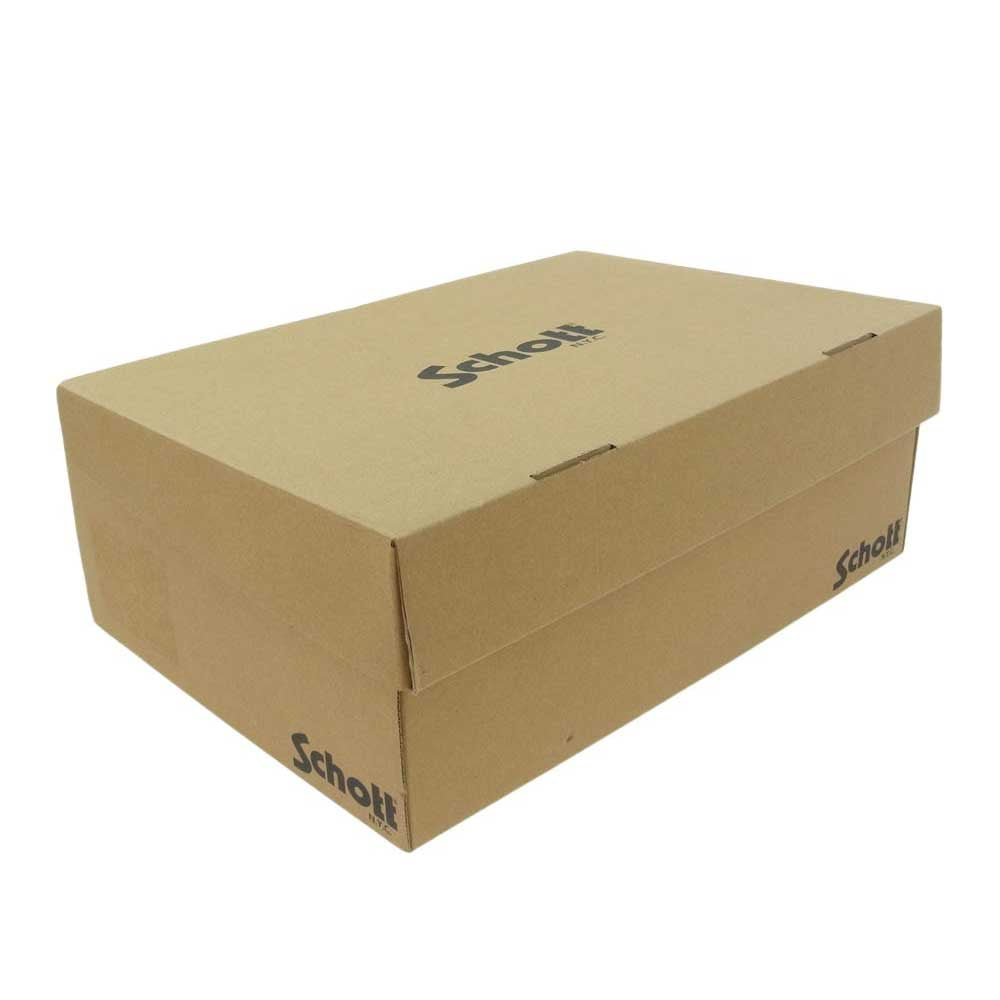 schott ショット S23004 Leather Clog レザー クロッグ シューズ ベージュ系 27cm【極上美品】【中古】