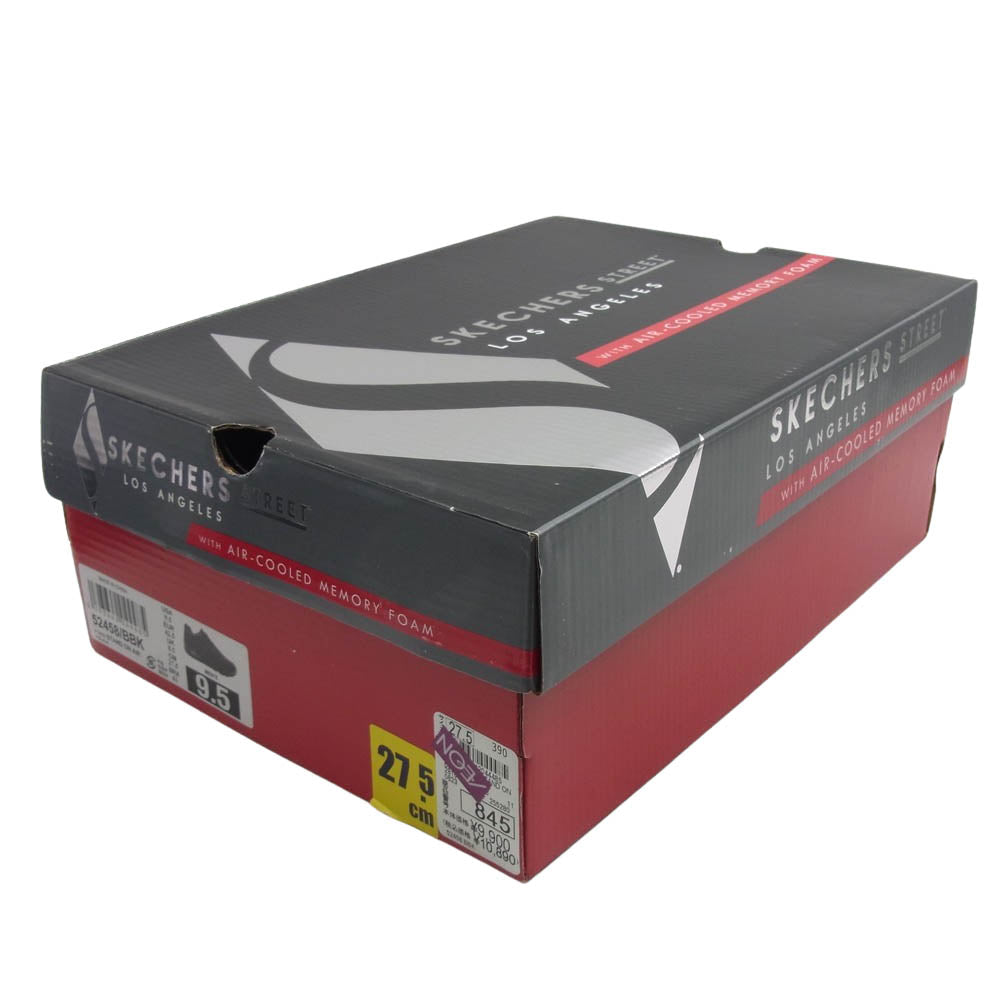 52458 UNO STAND ON AIR ウノ スタンドオン エア スニーカー ブラック系 27.5cm【新古品】【未使用】【中古】