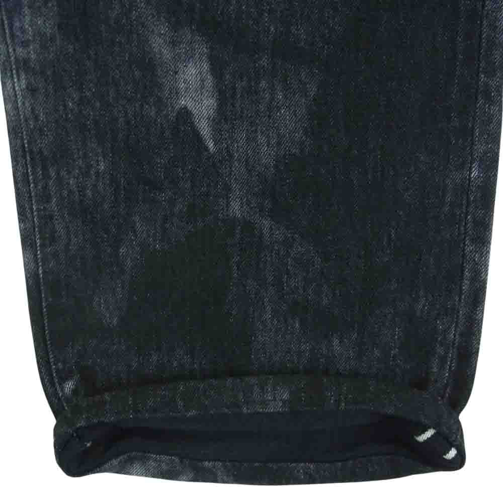 UNUSED アンユーズド UW1065 WASH BLEACH DENIM ウォッシュ ブリーチ デニム パンツ コットン 日本製 グレー系 3【中古】