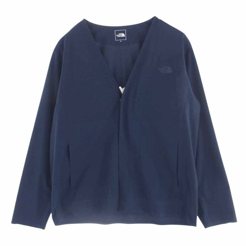 THE NORTH FACE ノースフェイス NT12360 Tech Lounge Cardigan テックラウンジ カーディガン ネイビー系  M【中古】