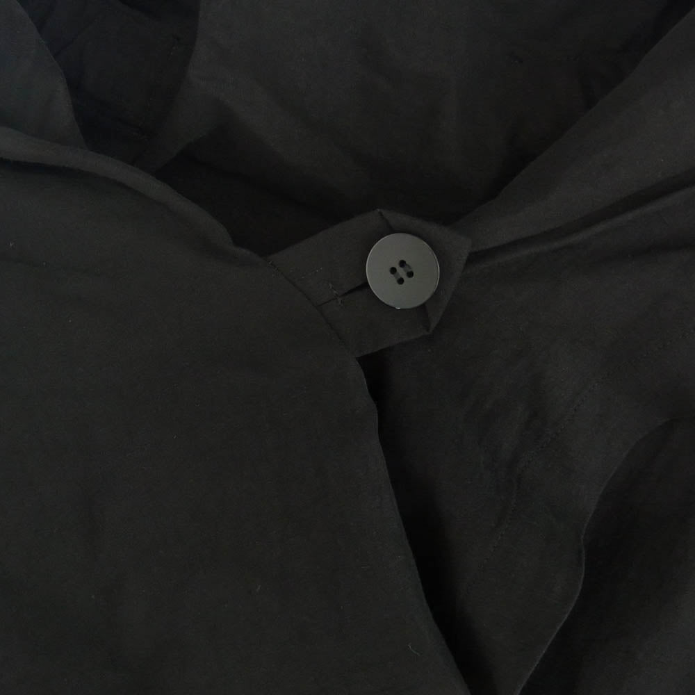 ISSEY MIYAKE イッセイミヤケ IM43FF084 ENCLOTHE PANTS Trouser ワイド パンツ ブラック系 2【美品】【中古】