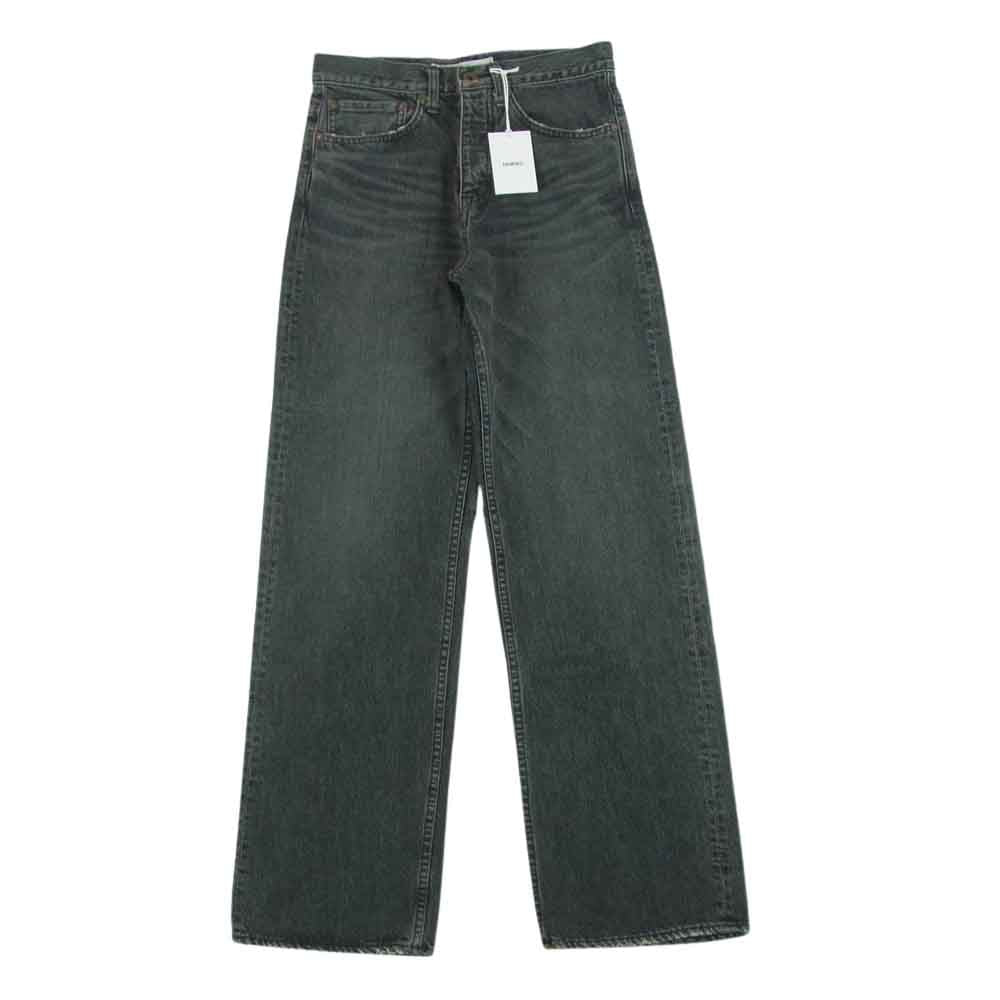 ダイリク 24SS D-13 Straight Denim Pants ウォッシュ ダメージ加工 
