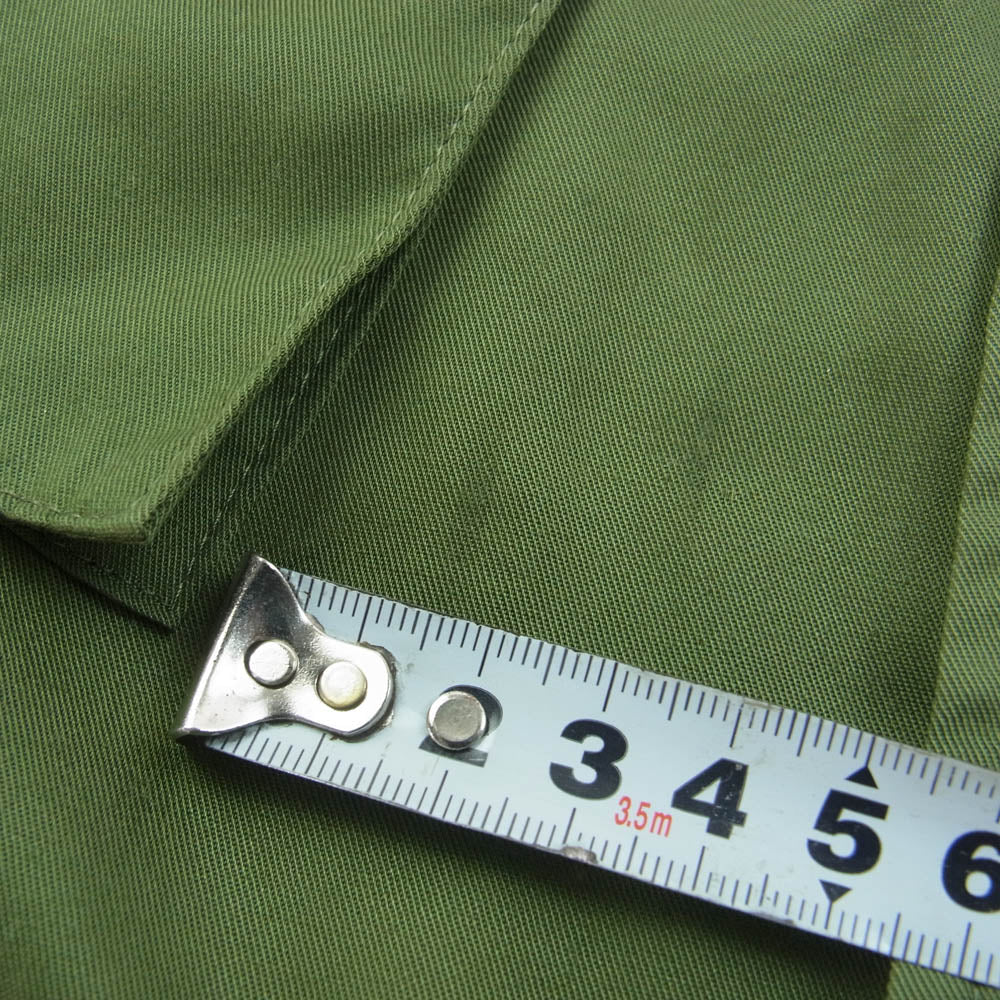 FACTOTUM ファクトタム 01021918 マップ刺繍 エンブロイダリー ファティーグ ジャケット カーキ系 48【中古】